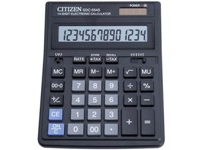 Калькулятор - 14раз. "CITIZEN" SDC-554S черный (2 пит.. 153 x 199 x 31 мм) (CBM)