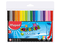 Фломастеры - 18цв. "Color'peps. Ocean" (Maped)