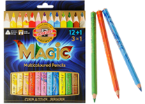 Карандаши в наборе цветные - 13цв. "Magic" (K-N)