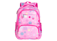 Рюкзак д/девочек c мягкой спинкой 40х30х15 см. розовый (AISA SCHOOL)