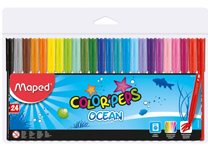 Фломастеры - 24цв. "Color'peps. Ocean" (Maped)