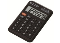 Калькулятор - 8раз. "CITIZEN" CI-LC110N/R черный (58 x 87 x 12 мм) (CBM)