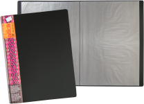 Папка с файлами - А4 10 черный (236х11х308мм.) "Айса" толщина пластика 0.50мм. файла 0.25мм. (Shantou Yuansheng Industry)