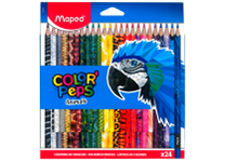 Карандаши в наборе цветные - 24цв. "Color'peps. Animals" (Maped)