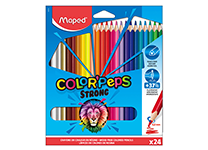 Карандаши в наборе цветные - 24цв. "Color'peps Strong" (Maped)