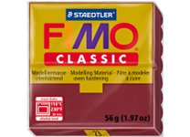 Пластика художественная - 56гр. бордо  "Fimo classic" (STAEDTLER)