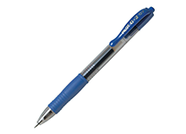 Ручка гелевая автоматическая - синий стержень 0.7мм "G-2 GEL RETRACT" (PILOT)