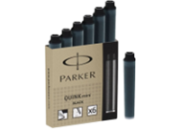 Капсулы в наборе -  6шт. чёрный "PARKER Quink mini" (М.З.)