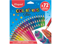 Карандаши в наборе цветные - 72цв. "Color'peps Star" (Maped)