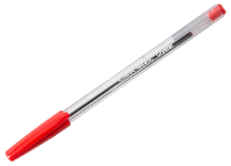 Ручка шариковая - красный стержень "Айголек Crystal" (SARAJU)