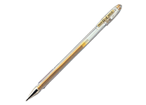 Ручка гелевая - золотистый стержень 0.7мм. "GEL TYPE INK" (PILOT)