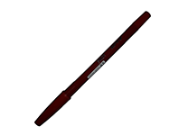 Ручка шариковая - красный стержень 0.7мм. "BPT-P" (PILOT)