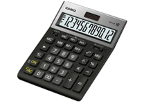 Калькулятор - 12раз. "CASIO" GR-120-W-EP черный (12 разрд.. 2 питание. 2 память. 155 x 210 x 34 мм) (АК Цент)