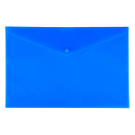 Папка с кнопкой - А4 синий 0.18 мм. DL "Lamark" (ФинСиб)