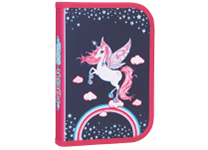 Пенал д/девочек - 23предм. 1 отд. "Ninon" (TIGER)