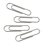 Скрепки - 50мм. 50шт. "Dolce Costo" никель (ФинСиб)