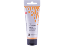 Краска акриловая - 75мл. сиена натуральная "Сонет" (Н.П.)