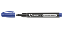 Маркер перманентный - синий 3-5мм "Lamark" (ФинСиб)