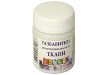Разбавитель д/акриловых красок по ткани - 50мл. "Декола" (Н.П.)