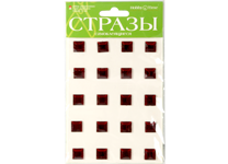 Набор д/детского творчества - 12мм "Стразы самокл. Кубики-3" 5цветов (Альт)