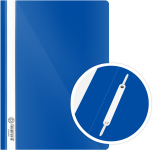 Скоросшиватель пластиковый - синий "Dolce Costo Эконом" (ФинСиб)