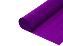 Бумага цветная - 1шт. 50х250 фиолетовый "Hobby Time. Креп. Флуоресцентная"  (Альт)