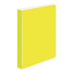 Папка с зажимом - А4 желтый 0.7мм "Бюрократ. Double Neon" (Silwerhof)