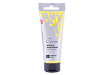 Краска акриловая - 120мл. лимонный "Сонет" (Н.П.)