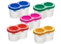 Стакан-непроливайка с 2 емкостями ассорти (Стамм)