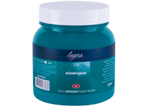 Краска акриловая - 220мл. изумрудная "Ладога" (Н.П.)