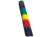 Бумага цветная - 1шт. 50х250 радуга "Креп" (FOLIA)