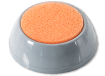 Увлажнитель д/пальцев круглый с губкой серый (Стамм)