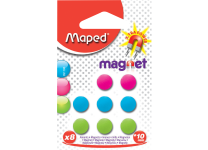 Магнит в наборе - 8шт. d=10мм в блистере (Maped)
