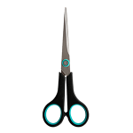 Ножницы - 17.5см "Dolce Costo" ручки с резиновыми вставками (ФинСиб)