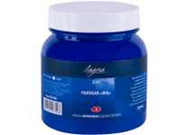 Краска акриловая - 220мл. голубая "Ладога" (Н.П.)