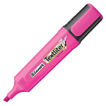 Маркер текстовой - розовый 1-4.5мм. "Luxor" Волшебник