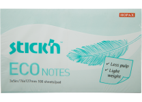 Бумага д/заметок - 76х127 100л. голубой "ECO" (HOPAX)