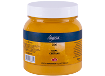 Краска акриловая - 220мл. охра светлая "Ладога" (Н.П.)