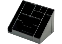 Подставка д/канцелярских принадлежностей "Каскад" черный (Стамм)