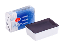 Краска акварельная художественная - 2.5мл. лак синий (Н.П.)