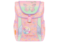 Рюкзак ортопедический д/девочек 38х30х20 см. "Joy. Butterflies And Rainbows" (TIGER)