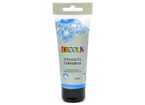 Гель-паста глянцевая - 100мл. "Декола" синяя (Н.П.)