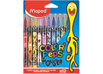 Фломастеры - 12цв. "Color'peps. Monster" (Maped)