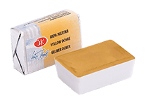 Краска акварельная художественная - 2.5мл. охра желтая "Белые ночи" (Н.П.)