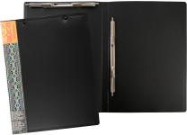 Папка с 2-мя пружинами - А4 черный (237х20х307мм.) "Айса" толщина пластика 0.70мм. (Shantou Yuansheng Industry)