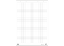 Блокнот д/флипчарта - 99х66 20л. белый клетка ("2х3" Польша)