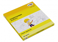 Пластилин - 24цв. "Юный художник" 336гр. со стеком картон.уп. (Гамма)