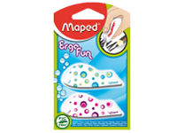 Ластики в наборе - 2шт. "Ergo Fun" в блистере (Maped)