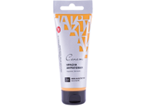 Краска акриловая - 75мл. охра золотистая "Сонет" (Н.П.)