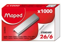 Скобы - №26/6 1000шт. (Maped)